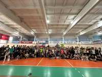 Равнение на Героев. 240 детей отметили Открытие спортивной оздоровительной площадки.